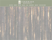 Tablet Screenshot of landmarkspatialsolutions.com